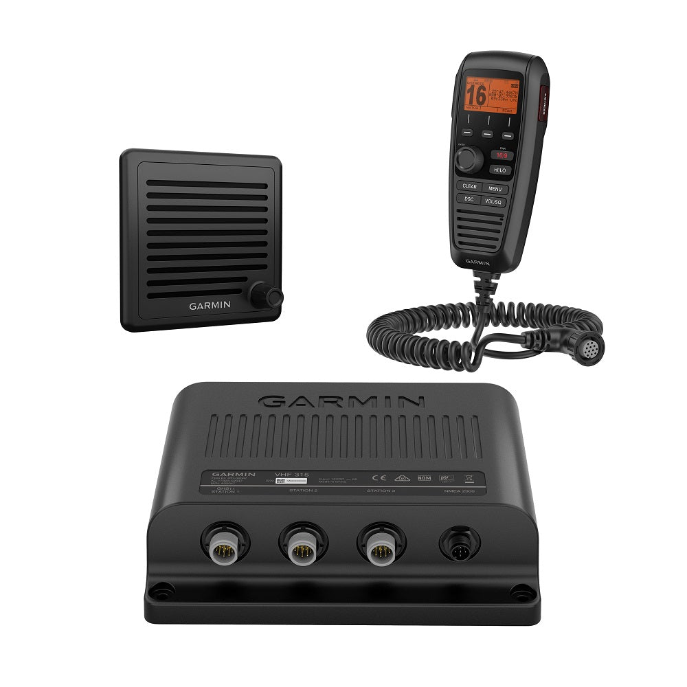 Garmin Vhf315 Vhf Radio Black