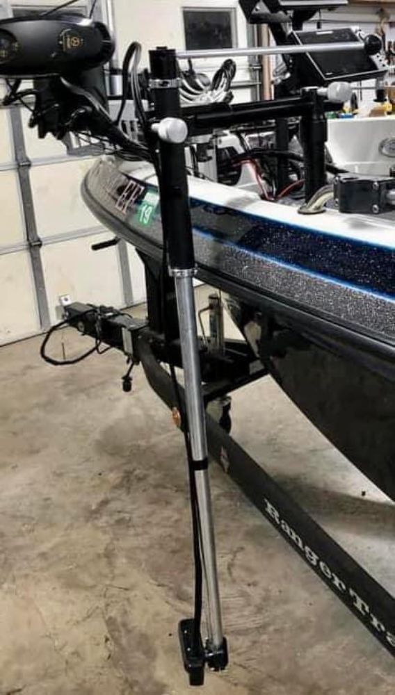 Rail Mount Pole Mount For Garmin Livescope Transducer Pole Mount