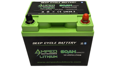 60Ah Lithium Battery (LiFePO4) 12.8V - Bluetooth - Heated