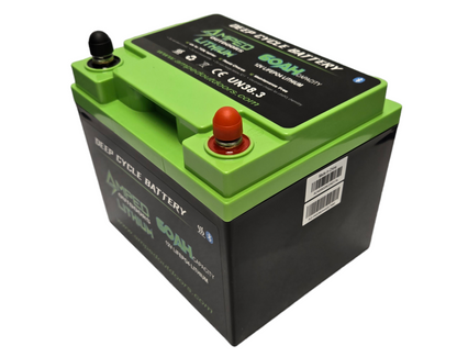 60Ah Lithium Battery (LiFePO4) 12.8V - Bluetooth - Heated