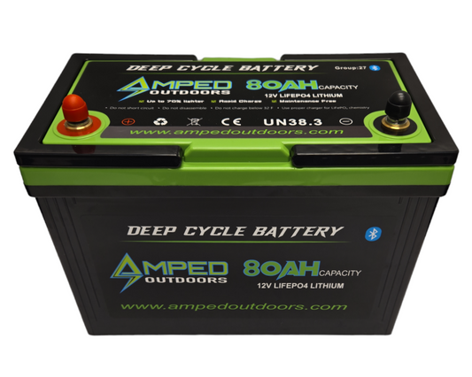 80Ah Lithium Battery (LiFePO4) 12.8V - Bluetooth