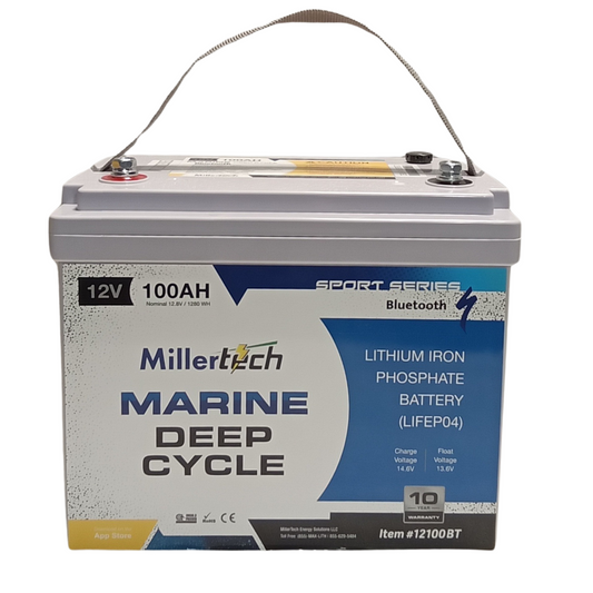 MillerTech - 12V 100AH Sport Series Lithium (Group 24)