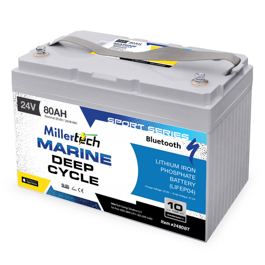 Millertech - 24v 80ah Sport Series Lithium Battery