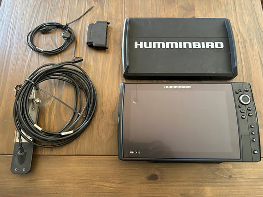 *USED* Humminbird HELIX 12 G2N MSI with transducer