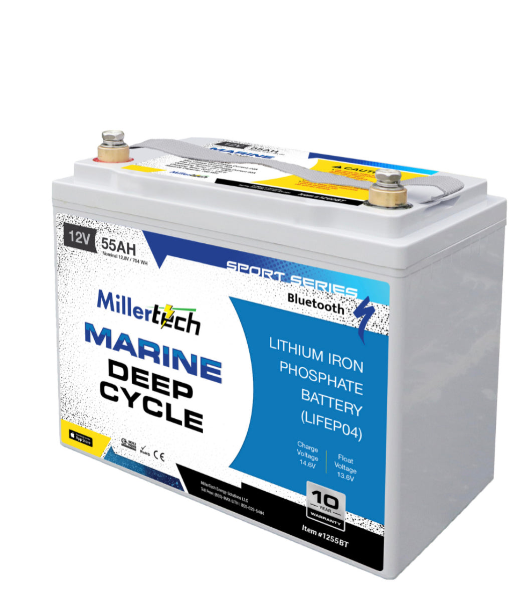 MillerTech - 12V 55AH Sport Series Lithium