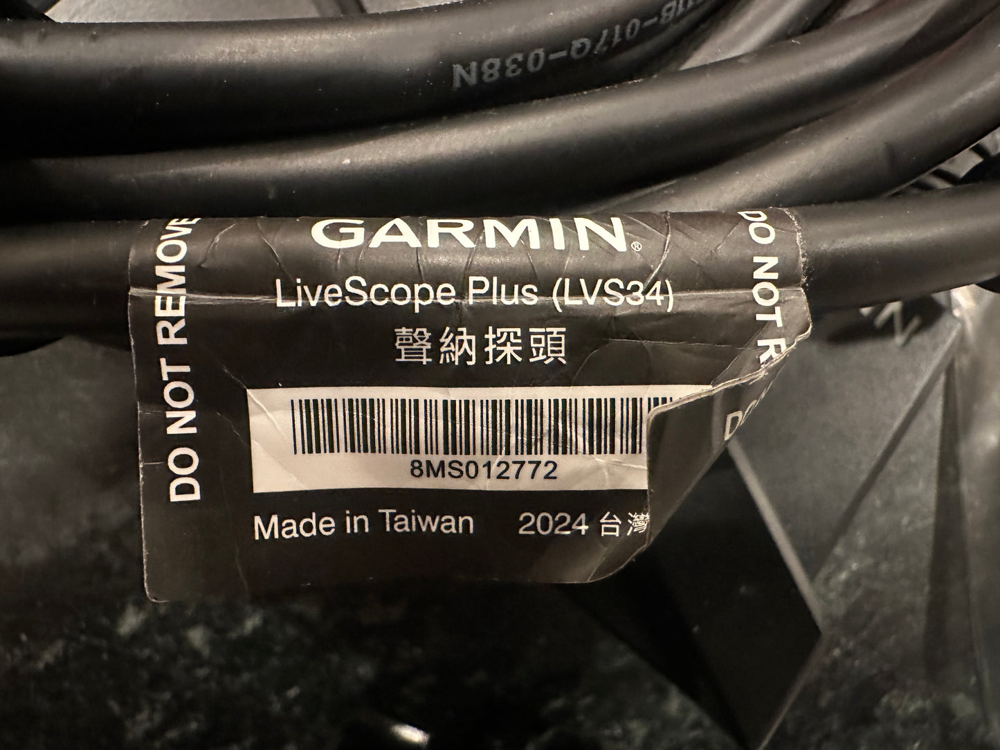 *USED* Garmin Livescope Plus lvs34 kit