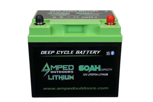 60Ah Lithium Battery (LiFePO4) 12.8V - Bluetooth - Heated