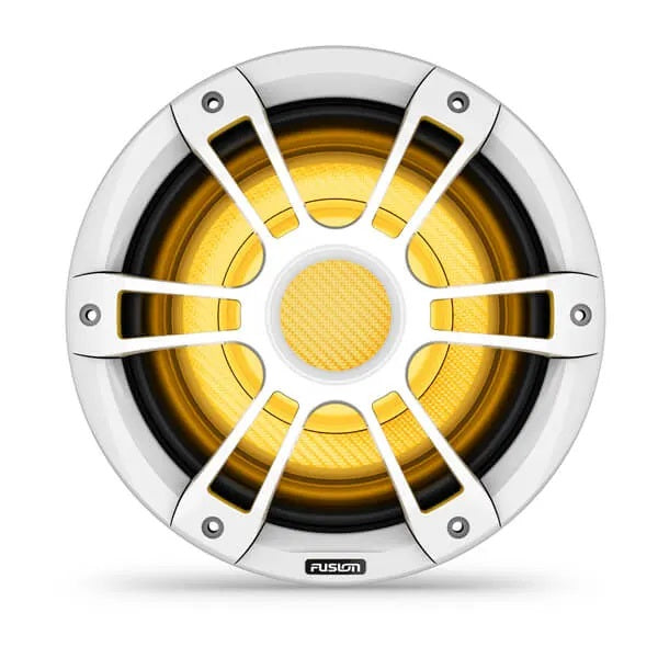 Fusion Sg-sl103spw 10"" Speaker 600 Watt Sub-woofer 3i Sport Grille White