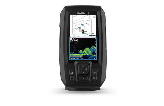 Garmin Striker Vivid 4cv 3.5"" Fishfinder Gps Track Plotter With Gt20