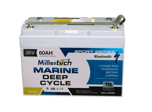 Millertech - 36v 60ah Sport Series Lithium Battery