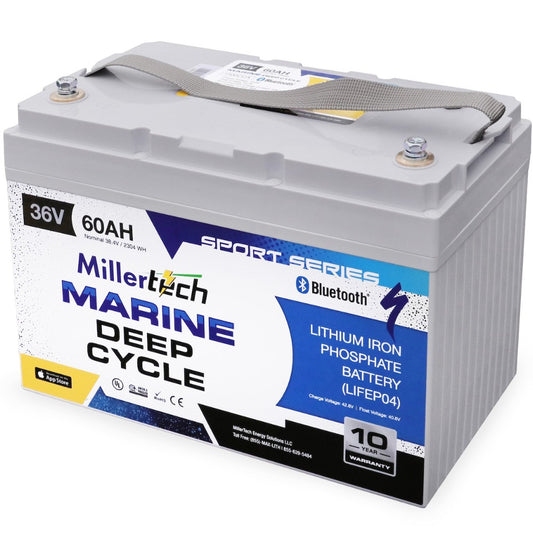 MillerTech - 36V 60AH Sports Series LiFePo4 Battery