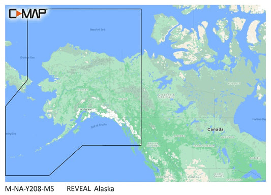 C-map Reveal Coastal Alaska