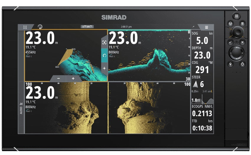 Simrad Technology Simrad Nss16 Evo3s Combo Mfd With C-map Us Enhanced Map – MG Marine Tech
